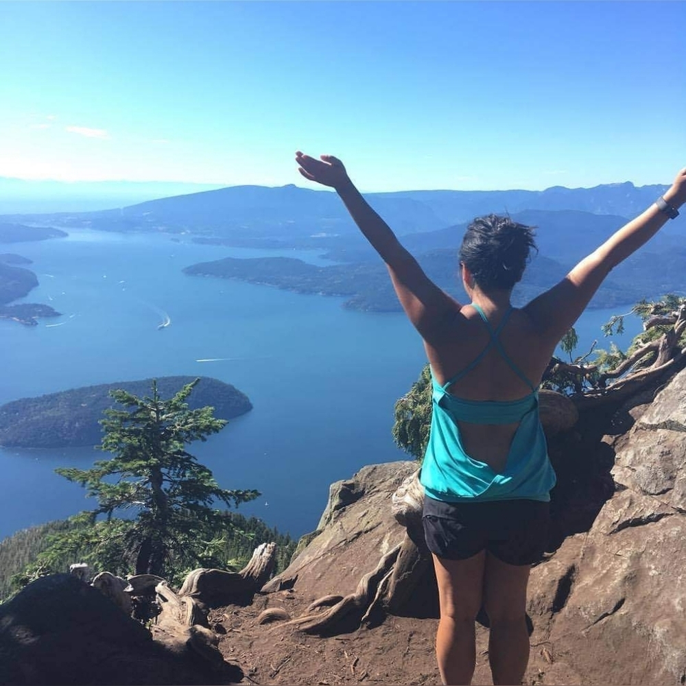 Tonic yoga top size L